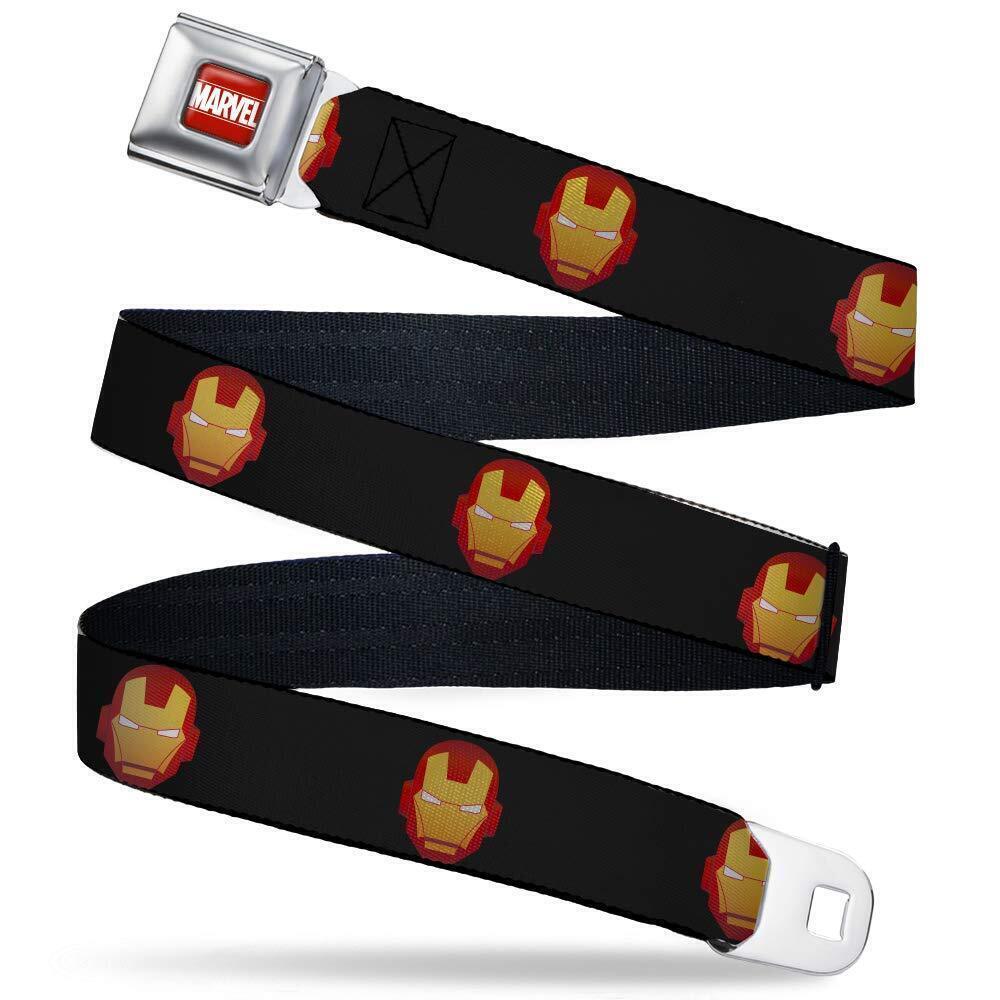 3864 Standard Seatbelt Belt Iron Man XL, 1.5" Wide-Fits Pant Size 32-52